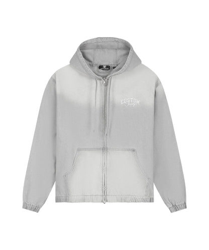 Jorcustom CustomSociety denim hooded jacket