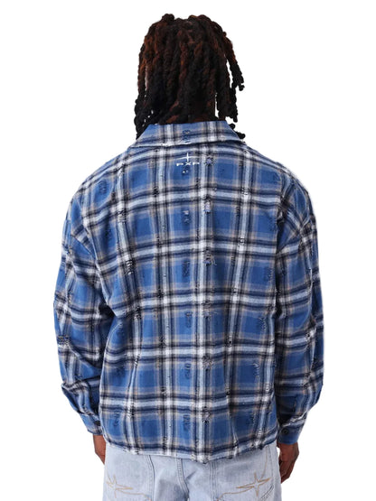 PXP Distressed overshirt