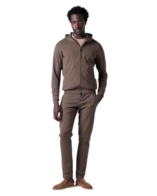 Hooded tech suit