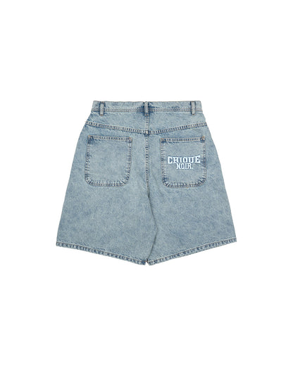 Chique Noir Relaxed denim short