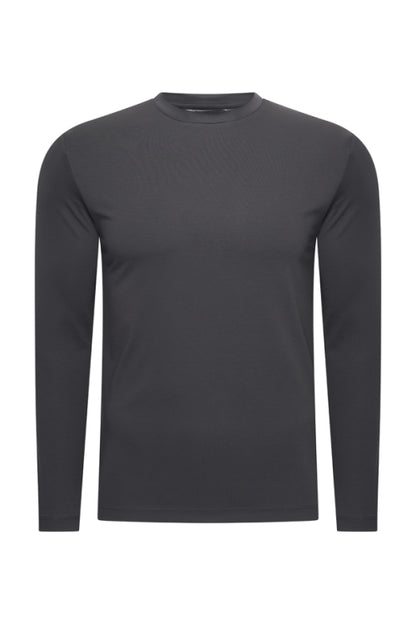 Mi Piace Grey shiny longsleeve