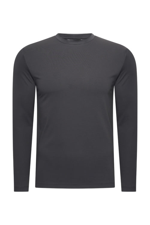 Mi Piace Grey shiny longsleeve
