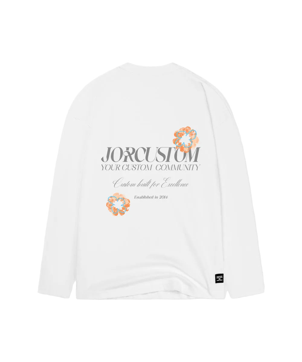 Jorcustom KD-flowers longsleeve