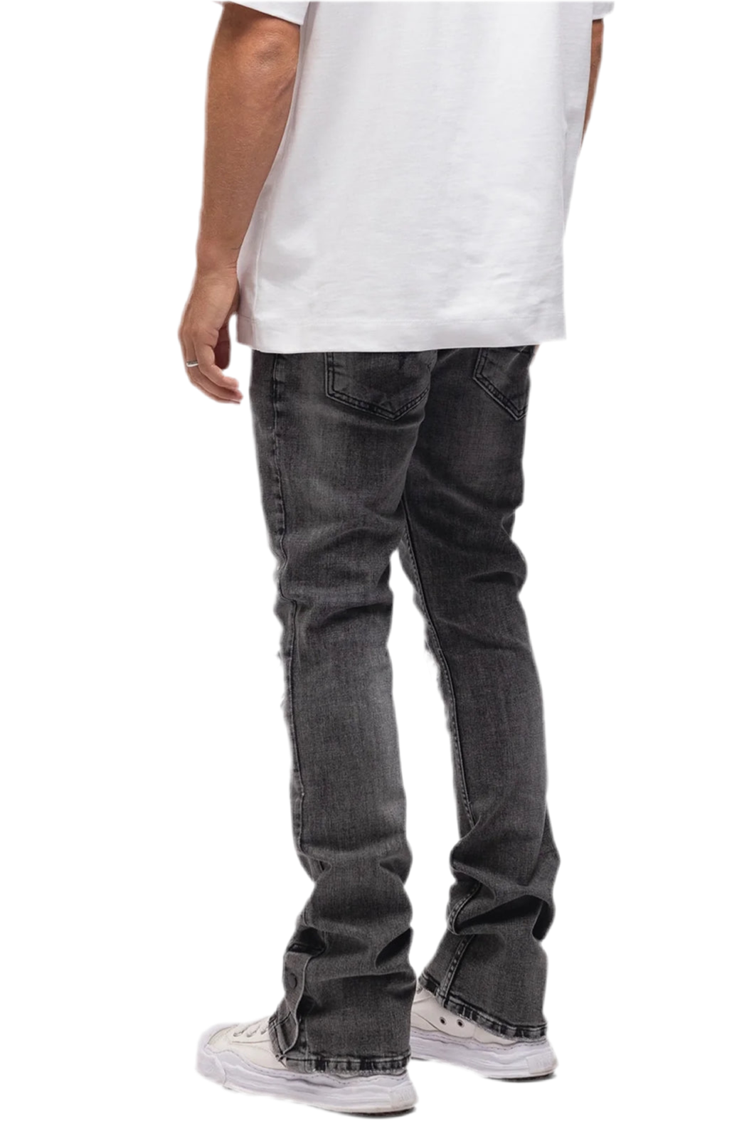Distressed jeans