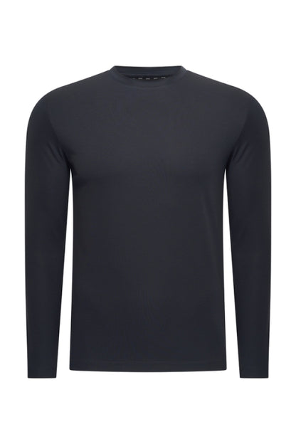 Mi Piace Navy shiny longsleeve