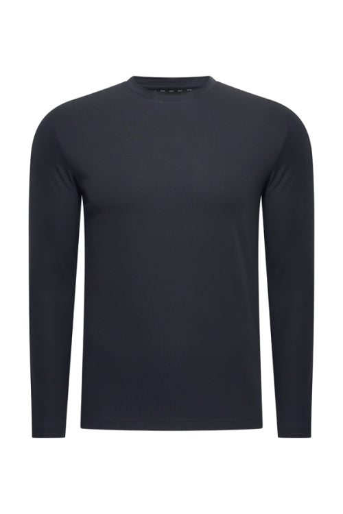 Mi Piace Navy shiny longsleeve