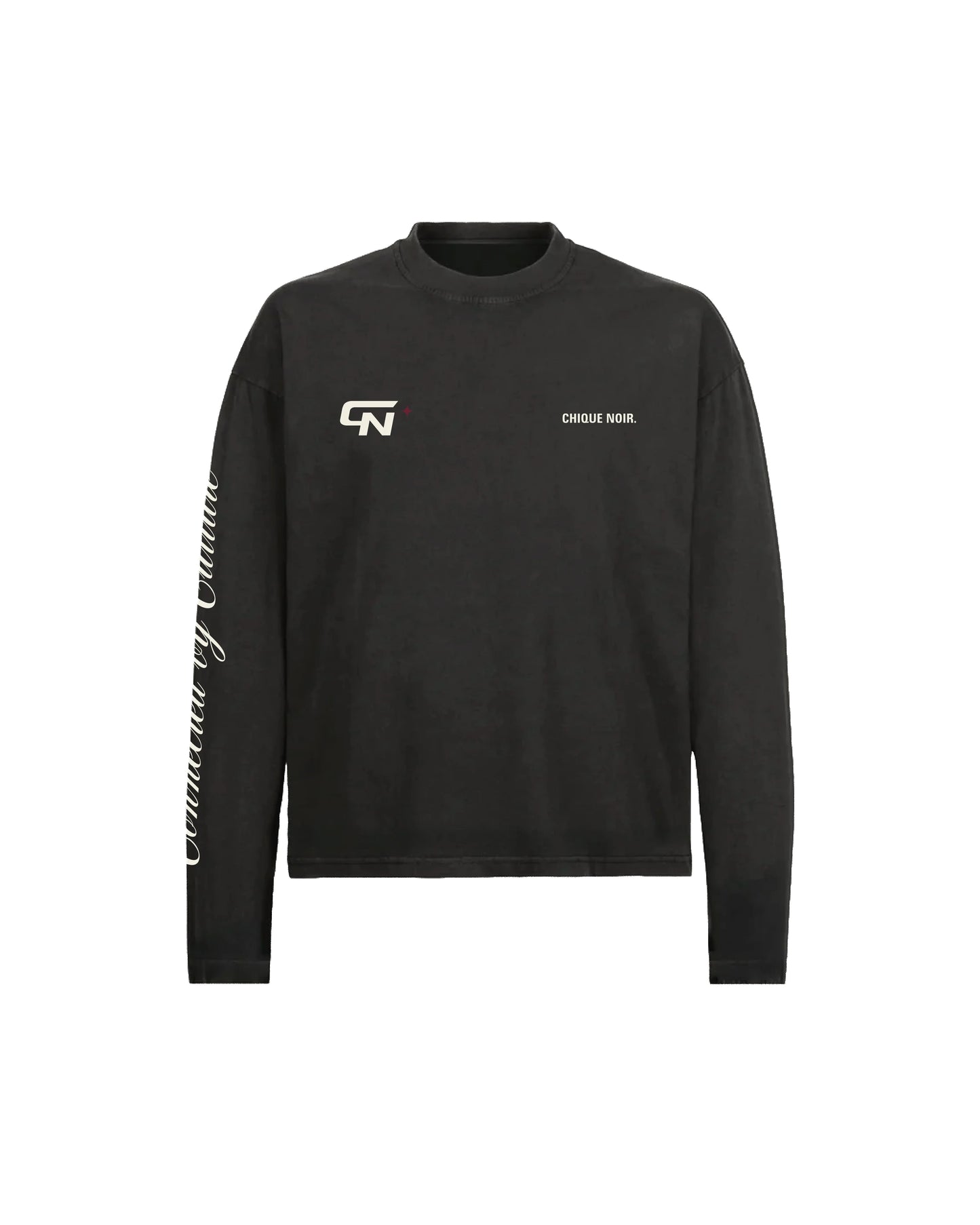 Chique Noir Boxy longsleeve