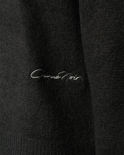 Chique Noir Brushed knit sweater