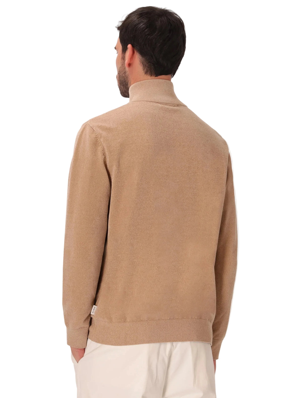 Distretto12 High neck zip knit blas