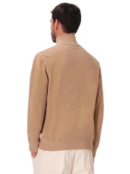 Distretto12 High neck zip knit blas