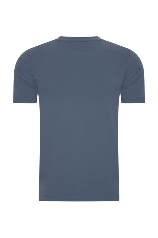 Mi Piace Cloud blue shiny t-shirt