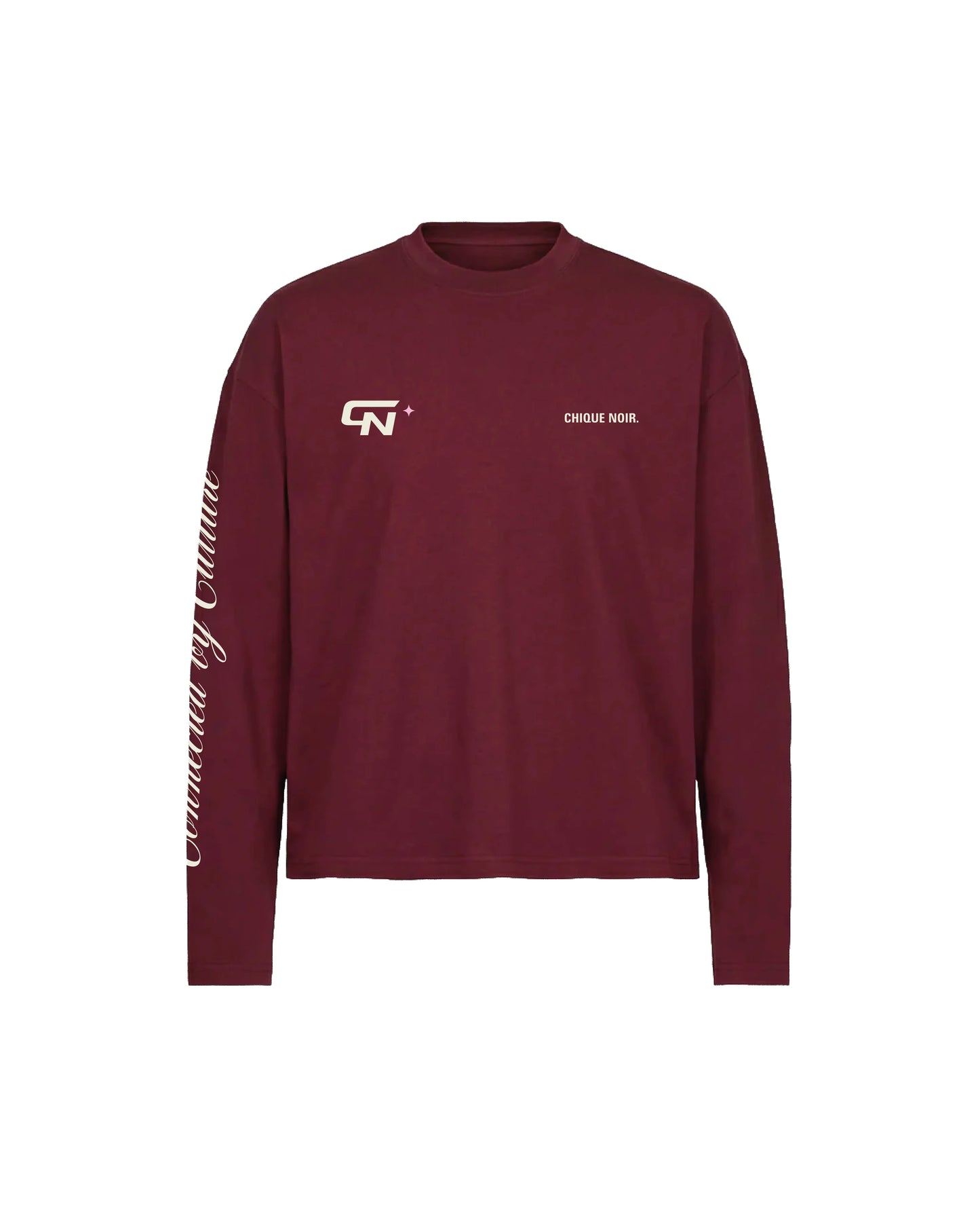 Chique Noir Boxy longsleeve