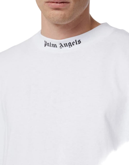 Palm Angels Classic logo over tee
