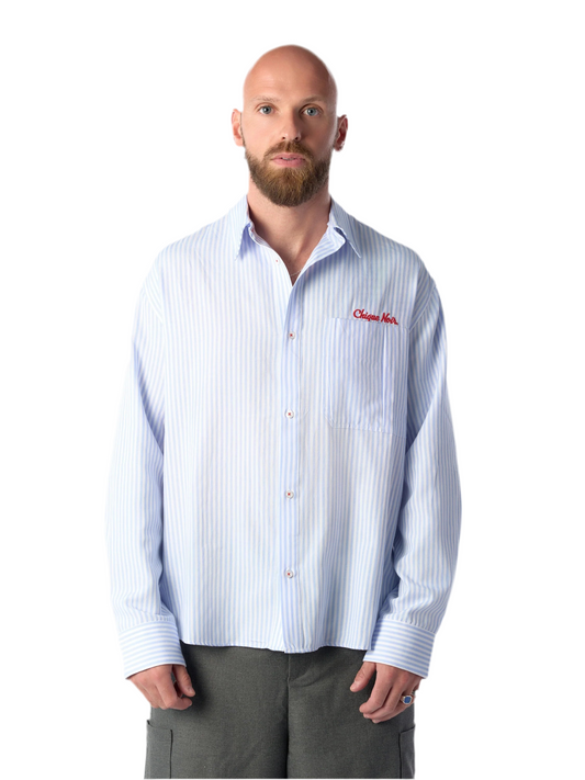 Striped overshirt