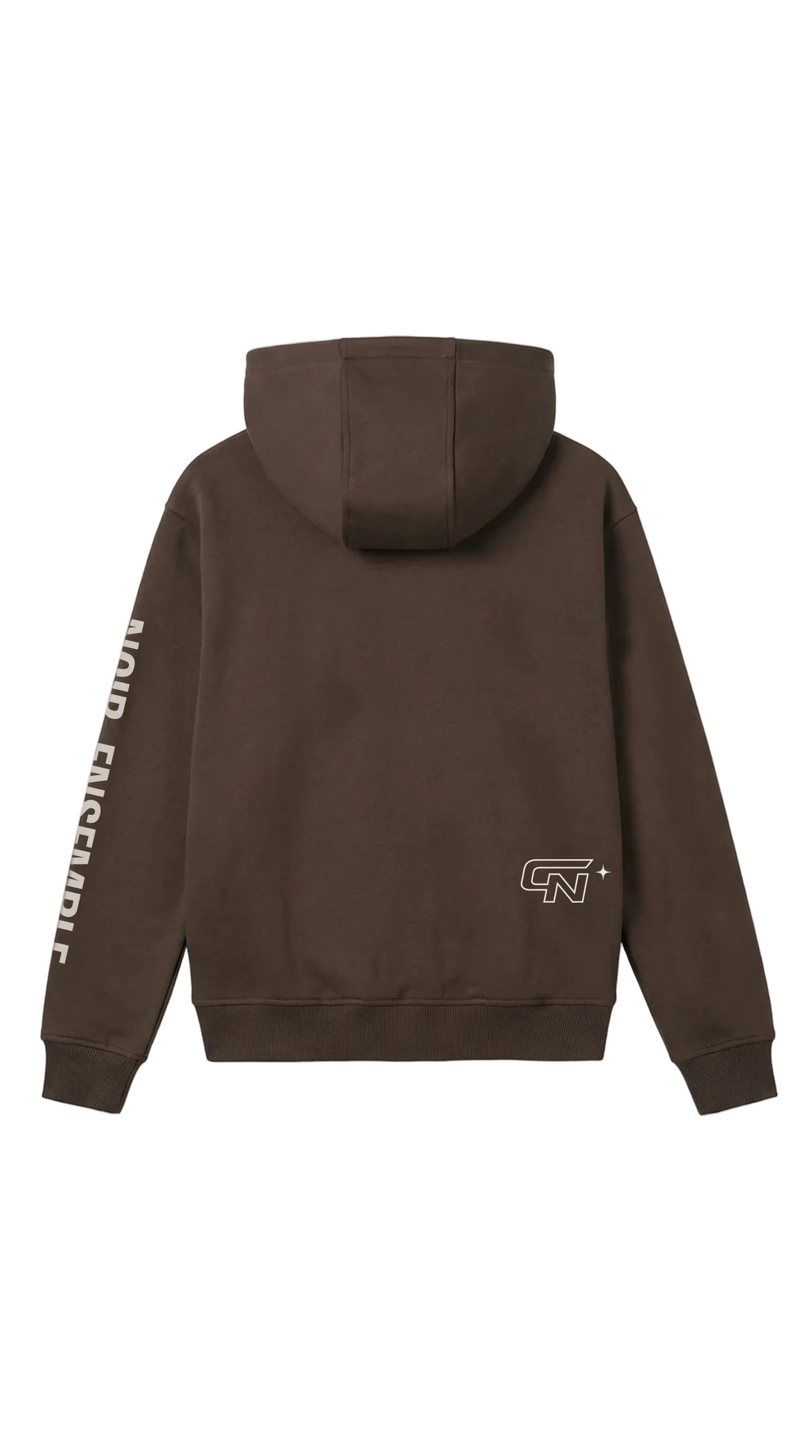 Chique Noir Signature zip hoodie
