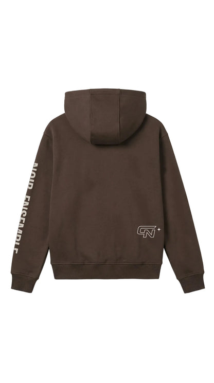 Chique Noir Signature zip hoodie