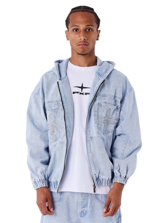 PXP Denim hoodie