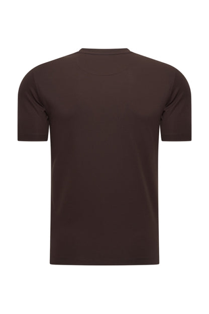 Mi Piace Espresso shiny t-shirt