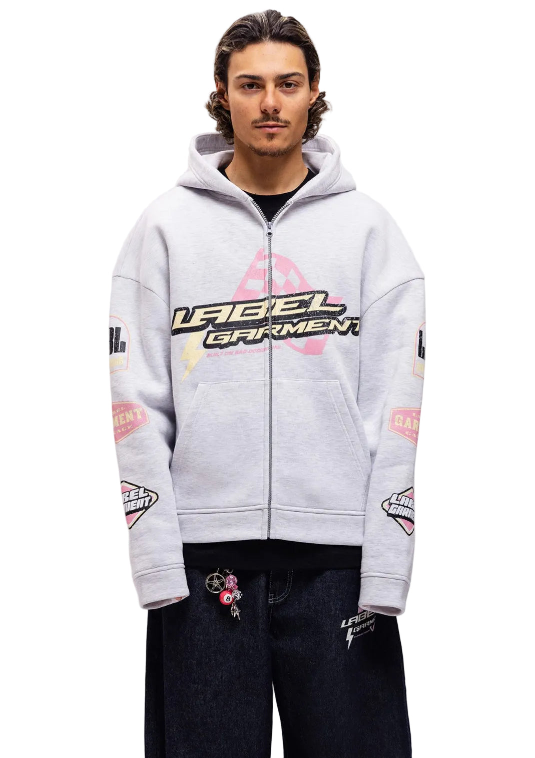 Label Garment Pitlane heavyweight zip hoody