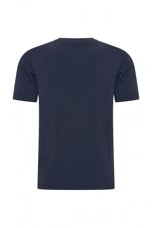 Mi Piace Dark blue shiny t-shirt