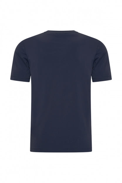 Mi Piace Dark blue shiny t-shirt