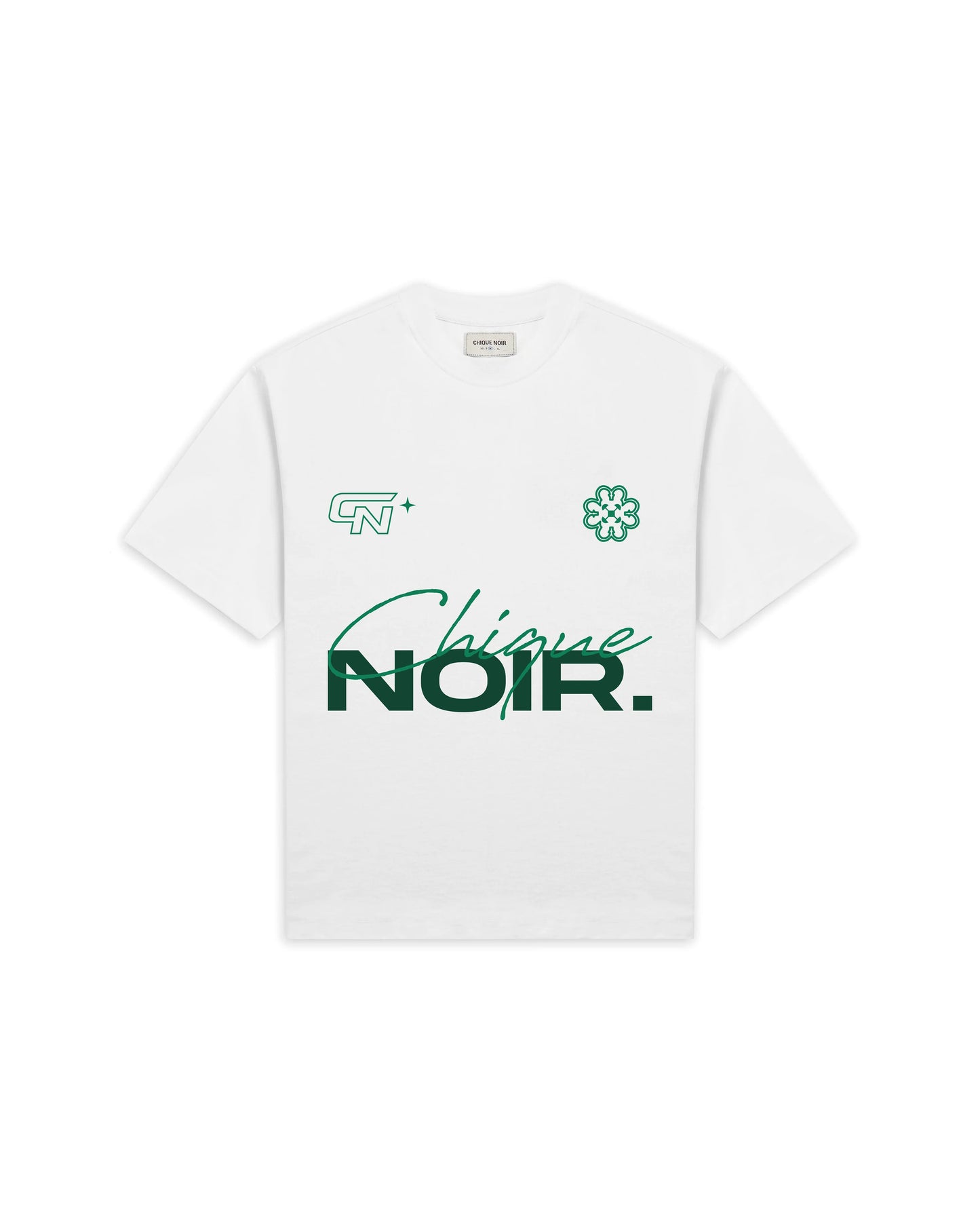 Chique Noir Gods t-shirt green