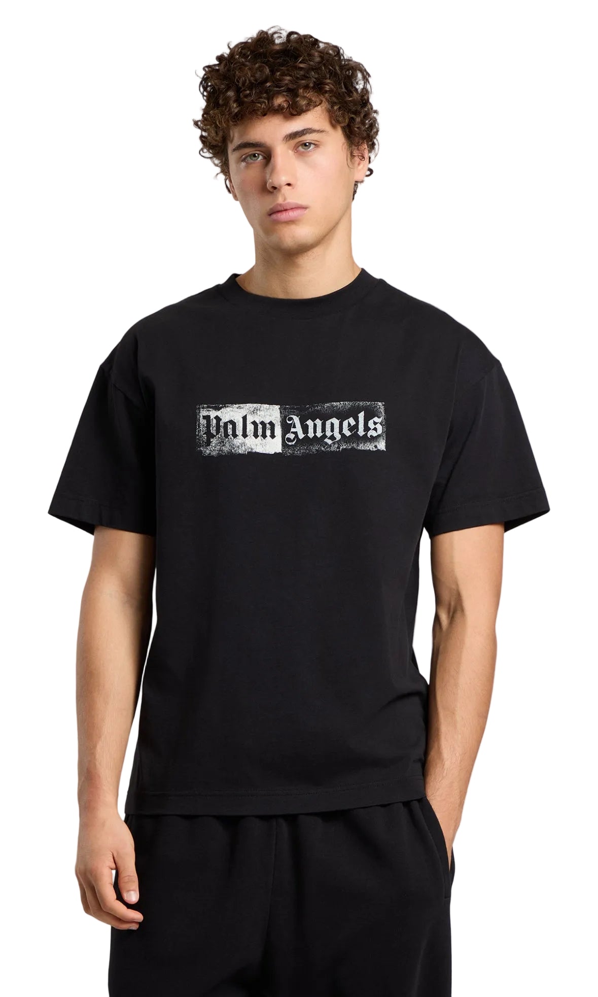 Palm Angels Stamp logo regular t-shirt