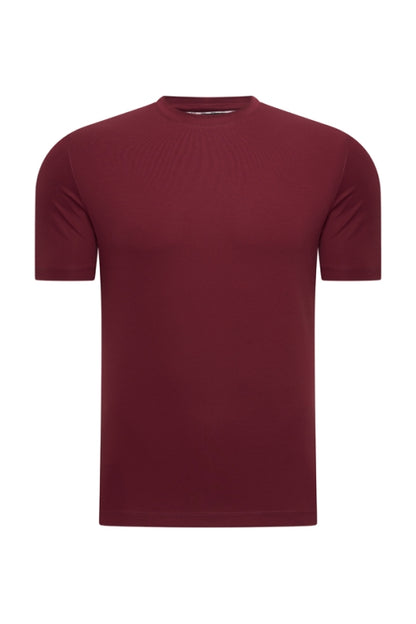 Mi Piace Burgundy shiny t-shirt