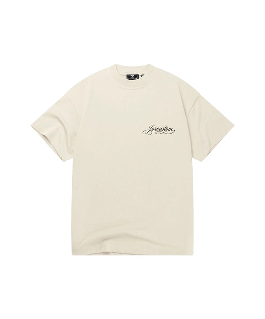 Jorcustom Handscript loose fit t-shirt