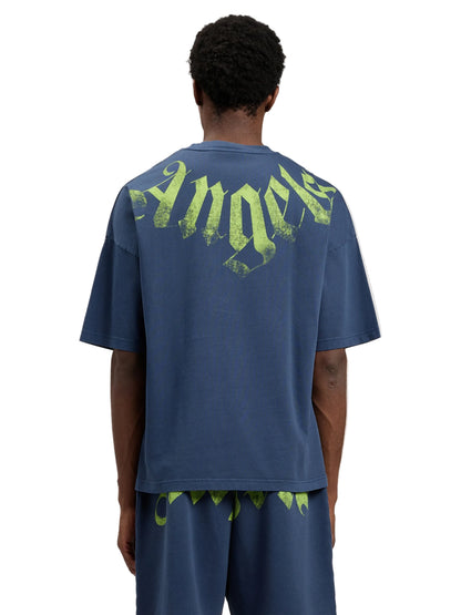 Palm Angels Big neck logo t-shirt