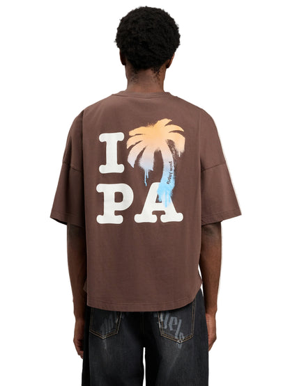 Palm angels I love PA over t-shirt