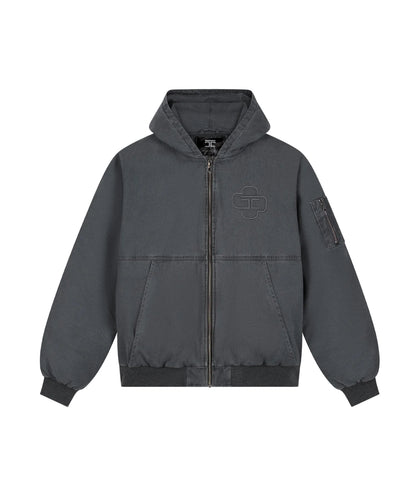 Jorcustom Puffed hooded jacket